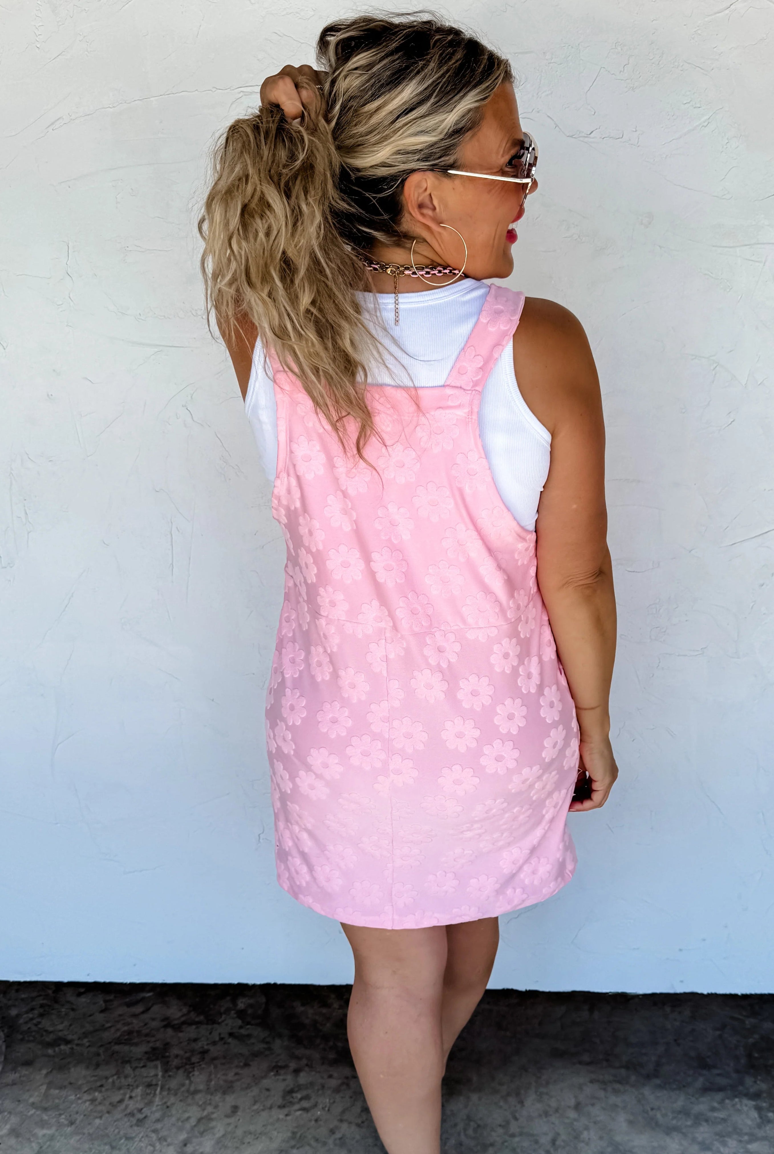 Sunshine and Daisies Overall Dress: Best Seller Whimsy Threads Boutique Sunshine and Daisies Overall Dress: Best Seller Whimsy Threads Boutique